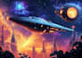 design a sci fi spaceship